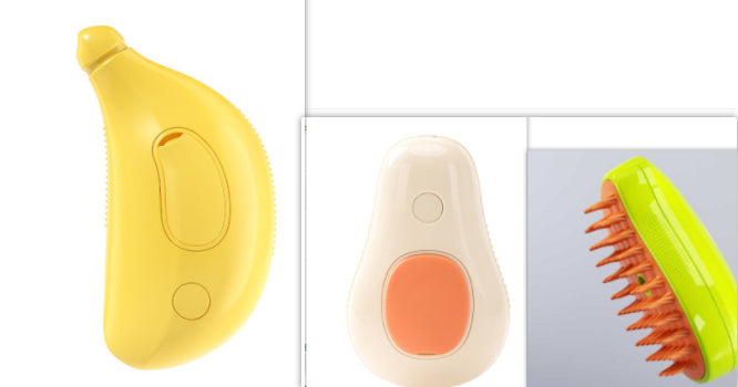 Steamy Cat Brush Cat Dog Grooming Comb Electric Self Cleaning Steam Cat Brush For Massage