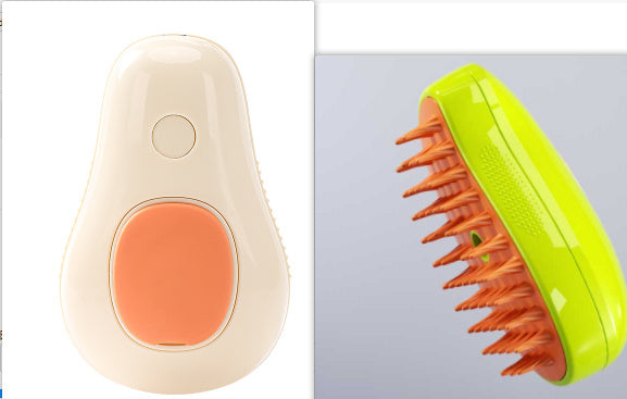 Steamy Cat Brush Cat Dog Grooming Comb Electric Self Cleaning Steam Cat Brush For Massage